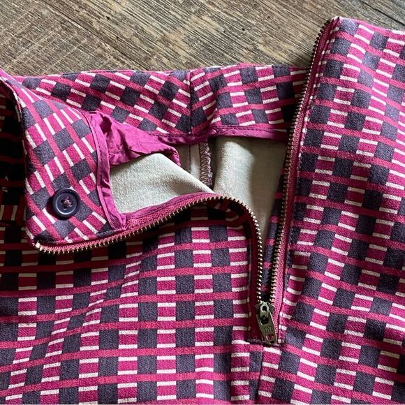 Anthropologie High Rise Pants Essential Slim Pant 8 Stretch Stripes - Picture 6 of 14